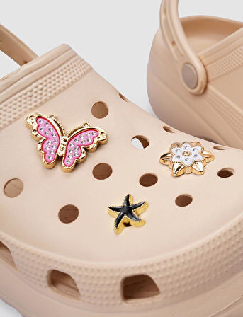 Snx Bej Detaylı Kadın Eva Terlik