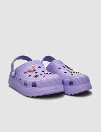 Cabani Snx Lila Taş Detaylı Kadın Eva Terlik