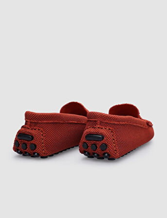 Cabani Triko Turuncu Erkek Loafer