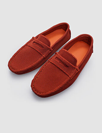 Cabani Triko Turuncu Erkek Loafer