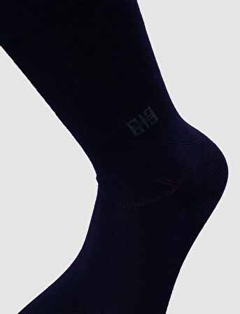 Cabani Bambu Lacivert Erkek Soket Çorap