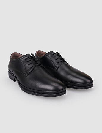 Cabani %100 Hakiki Deri Siyah Erkek Klasik Ayakkabı