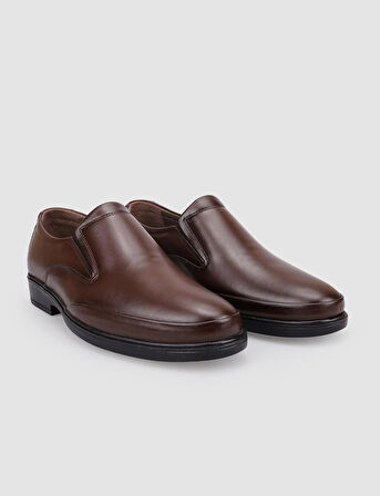 %100 Hakiki Deri Kahverengi Erkek Günlük Ayakkabı