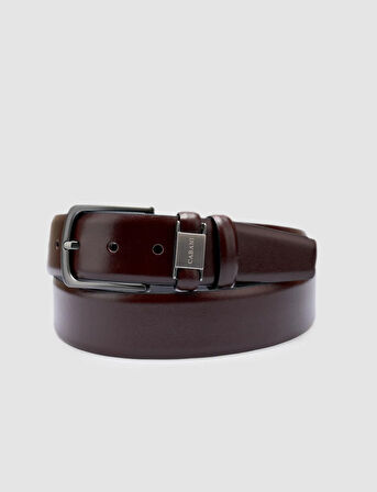 Cabani %100 Hakiki Deri Kahverengi Erkek Klasik Kemer