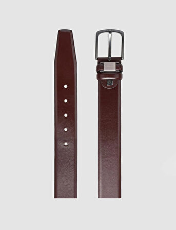 Cabani %100 Hakiki Deri Kahverengi Erkek Klasik Kemer