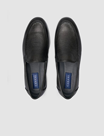 %100 Hakiki Deri Siyah Erkek Günlük Ayakkabı