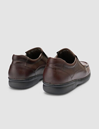 Cabani %100 Hakiki Deri Kahverengi Erkek Günlük Ayakkabı