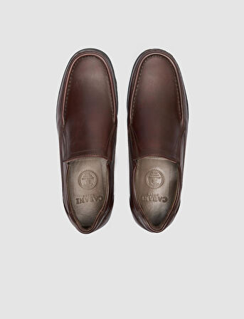 Cabani %100 Hakiki Deri Kahverengi Erkek Günlük Ayakkabı