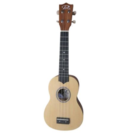 Puka UK-21-NAT Soprano Ukulele Naturel (Kılıf Dahil)