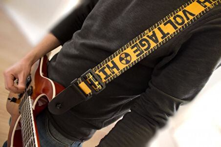 RJ005 Elektro Gitar Askısı 1ST005 High Voltage