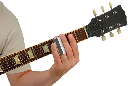 SL60 Gitar Slide - Paslanmaz Çelik 60x25x21x2 MM