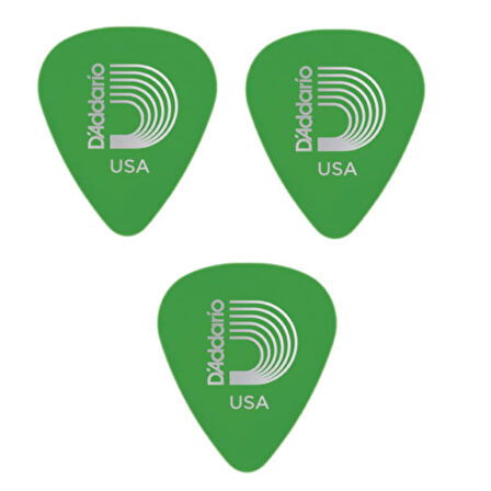 Planet Waves 1DGN4 Gitar Penası 3 adet  0.85 MM- Duralın Yeşil
