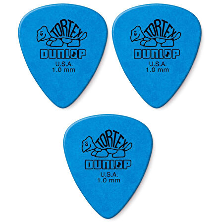 Jim Dunlop 418P1.0 Tortex Standard 3 Adet Gitar Penası 1 mm
