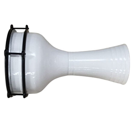 ME5WH2 5 No Alüminyum Darbuka Beyaz 37cm.