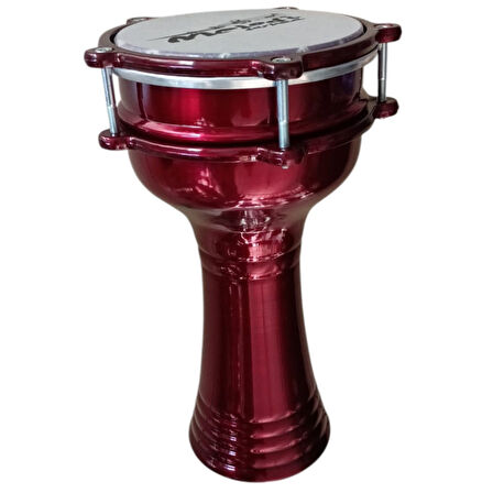 ME1RD 1 No Alüminyum Darbuka Kırmızı 30cm.