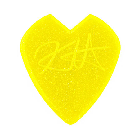 Jim Dunlop 47RKH3NYS Jazz III Pena 3 Adet Kirk Hammett Yellow Glitter