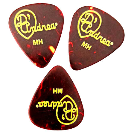 TPG351 Gitar Penası 3 adet 0,84 mm. Medium Heavy Shell