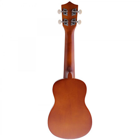 Angel AUK21-BR Kahverengi Soprano Ukulele Kılıflı