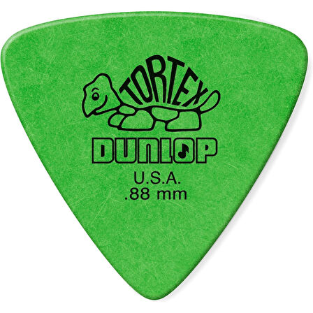 Jim Dunlop 431P.88 Tortex 3 Adet Üçgen Gitar Pena (0.88 mm) triangle