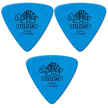 Jim Dunlop 431P1.0 Tortex 3 Adet Üçgen Gitar Pena (1 mm) triangle