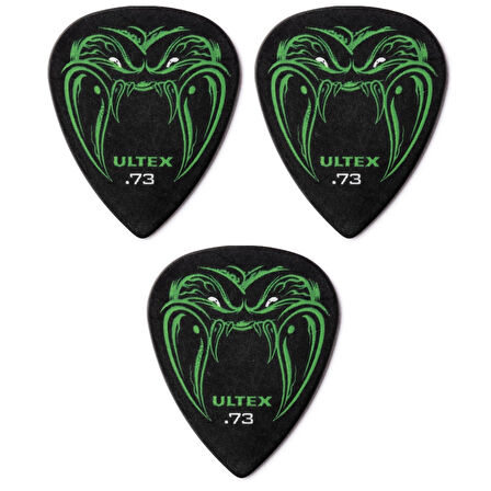 Jim Dunlop PH112R.73 Hetfield Gitar Penası 3 Adet Black Fang Pena (0.73mm)