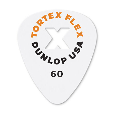 Jim Dunlop 428X0.60 Gitar Pena 3 Adet (0.60 mm) Tortex Flex X 
