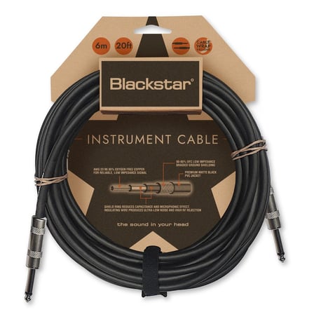 Blackstar Enstrüman Kablosu (6m.) Standard Str-Str BA231022-Z