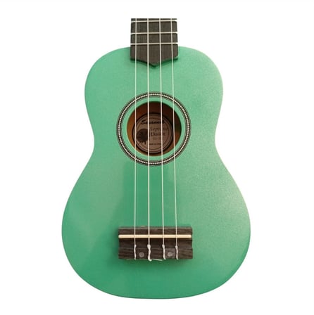 SU105GR Soprano Ukulele Yeşil Kılıflı Savannah