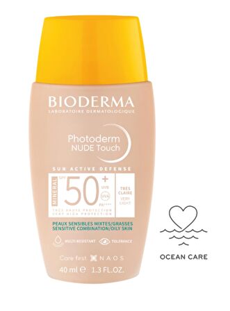 Bioderma Photoderm Nude Touch SPF50+ Very Light 40 ml