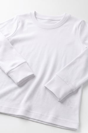 Öts Erkek Çocuk %100 Pamuk T-Shirt Uzun Kollu Ribana Günlük Giyim Kombin (7016)