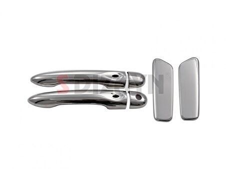 S-Dizayn Renault Clio 4 HB Krom Kapı Kolu 4 Kapı 2012 Üzeri Sensörlü