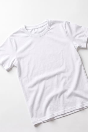 Öts Erkek Çocuk %100 Pamuk T-Shirt Ribana Kapalı Yaka Çok Amaçlı Kullanım (7020)