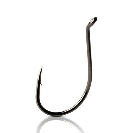 Mustad 92553 NP-BN Octopus Delikli İğne Siyah #1 (10 Adet)