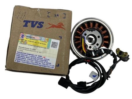 N6060190 Tvs Raider 125 Statör ve Manyeto Set Orijinal