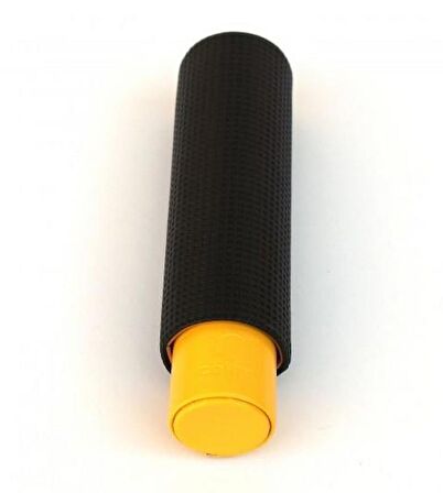 Cohiba Seyahat Humidor / Puro Saklama Kutusu Silindir - Sarı-Siyah