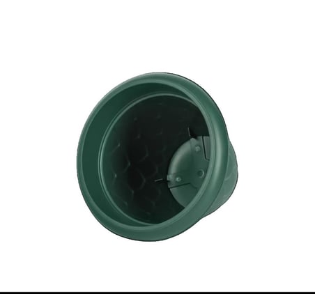 Omnipazar SO-D009 Damla Desen Tabaklı Saksı Takımı 17 Litre No:9