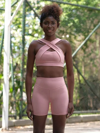 Rose Midi Boy Şort Tayt 39 Cm.