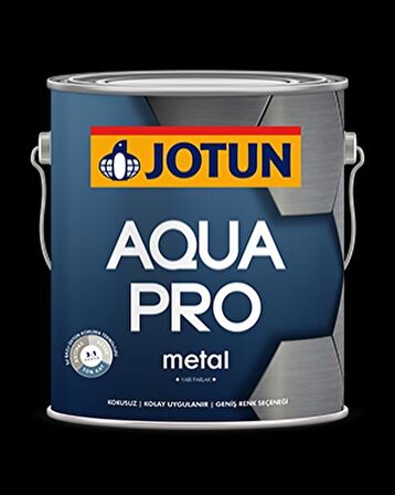 JOTUN AQUA PRO METAL BOYASI SU BAZLI YARI PARLAK