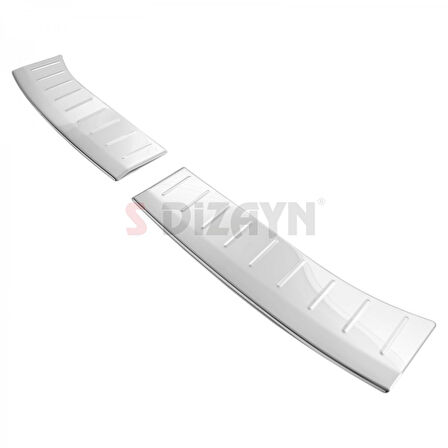 S-Dizayn Renault Megane 4 HB Krom Arka Tampon Eşiği 2016-2020
