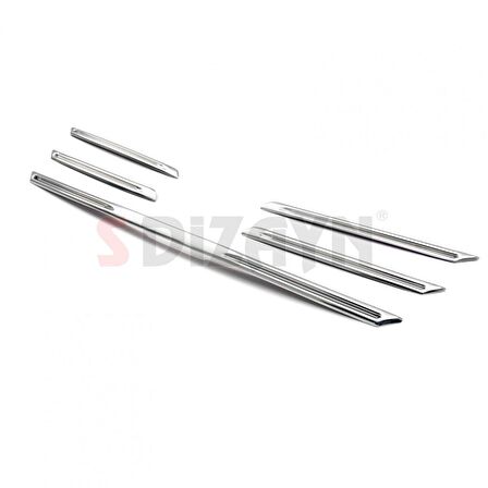 S-Dizayn Renault Megane 4 Krom Ön Panjur 5 Prç. 2016-2020