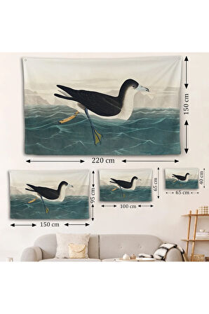 Robert Havell, John James Audubon Esmer Kuş Duvar Örtüsü-7034