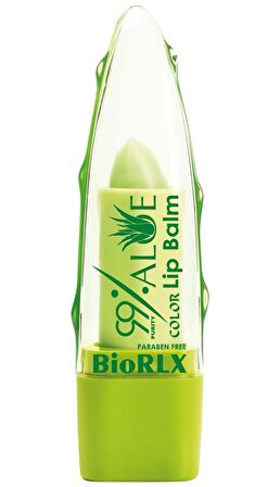 BioRLX %99 Aloe Vera Dudak Balmı Renkli Vegan Dudak Bakım 3,5 g