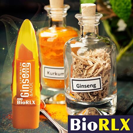 Biorlx Ginseng Aloevera Lip Balm Spf15 Renksiz 3.5Gr