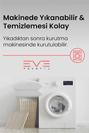 2 Adet Roll Pack Microfiber Silikon Yastık 50x70 900 gr