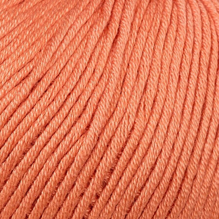 La Mia Mercerized Cotton Turuncu El Örgü İpi - 201 - 33581