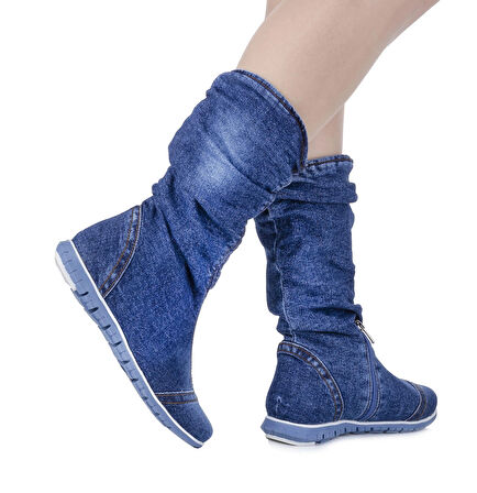 JEANOLOG KOT BOT YAZLIK GÜNLÜK GİYİME UYGUN TAM KALIP 7040