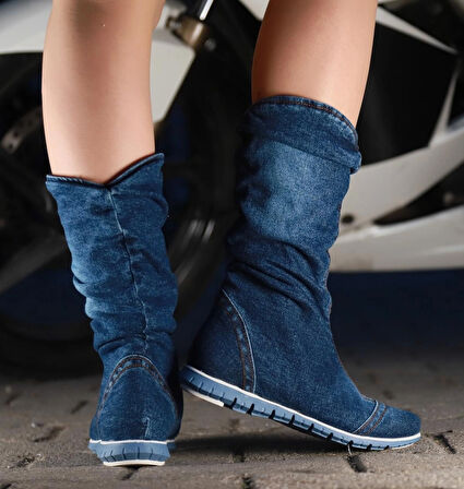 JEANOLOG KOT BOT YAZLIK GÜNLÜK GİYİME UYGUN TAM KALIP 7040