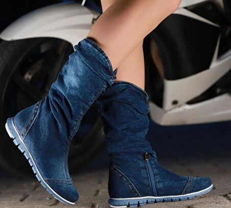 JEANOLOG KOT BOT YAZLIK GÜNLÜK GİYİME UYGUN TAM KALIP 7040