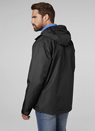 Helly Hansen HHA.62047 Siyah Erkek Yağmurluk