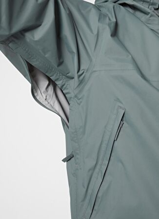 Helly Hansen Hh Loke Jacket Fermuarlı Normal Kalıp Siyah Erkek Yağmurluk